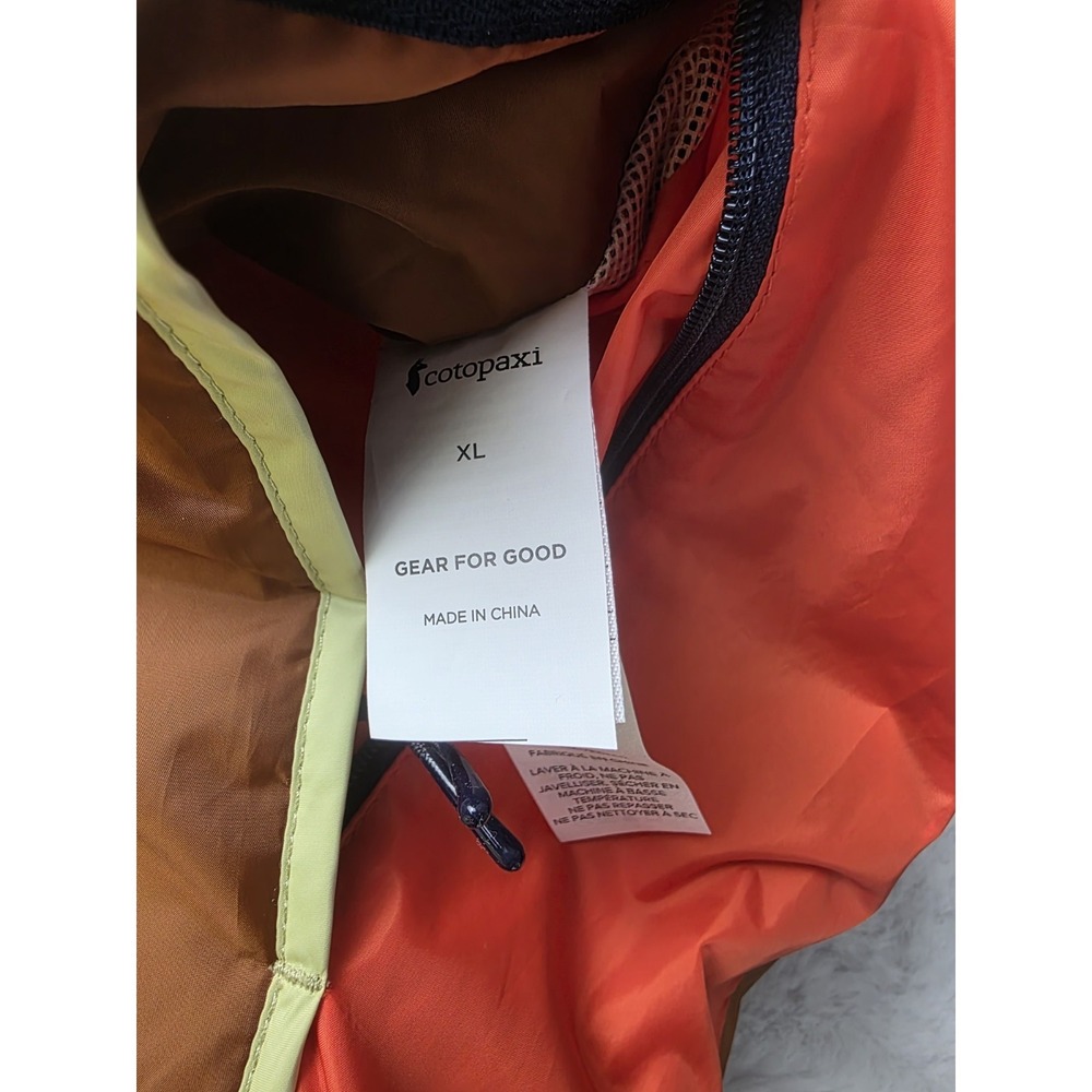 Cotopaxi Women's Green Multi Colored Teva Calido Hooded Full Zip Jacket XL - Picture 5 of 9